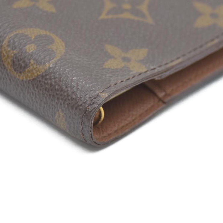 Louis Vuitton Monogram Agenda PM Notebook Cover Brown CA0955