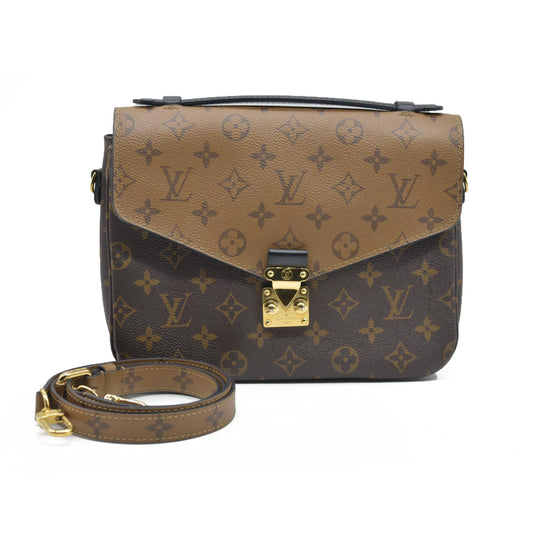 $2790 Louis Vuitton Reverse Monogrm Giant Pochette Metis  SD0169
