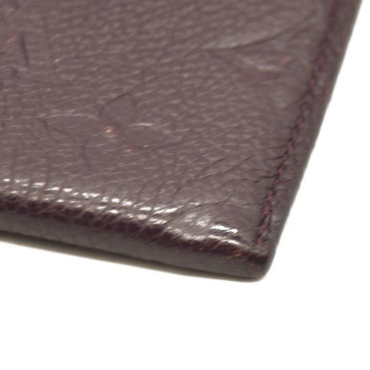 Louis Vuitton Monogram Empreinte (Portefeuille Curieuse) Wallet CA2142 Burgundy