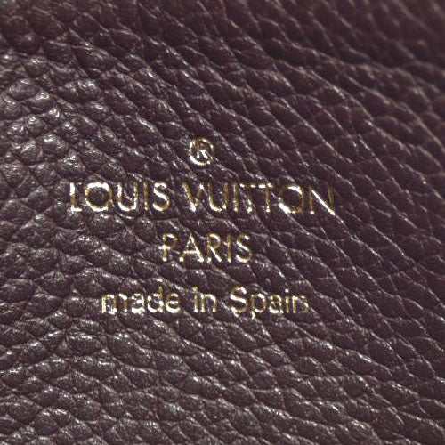 Louis Vuitton Monogram Empreinte (Portefeuille Curieuse) Wallet CA2142 Burgundy