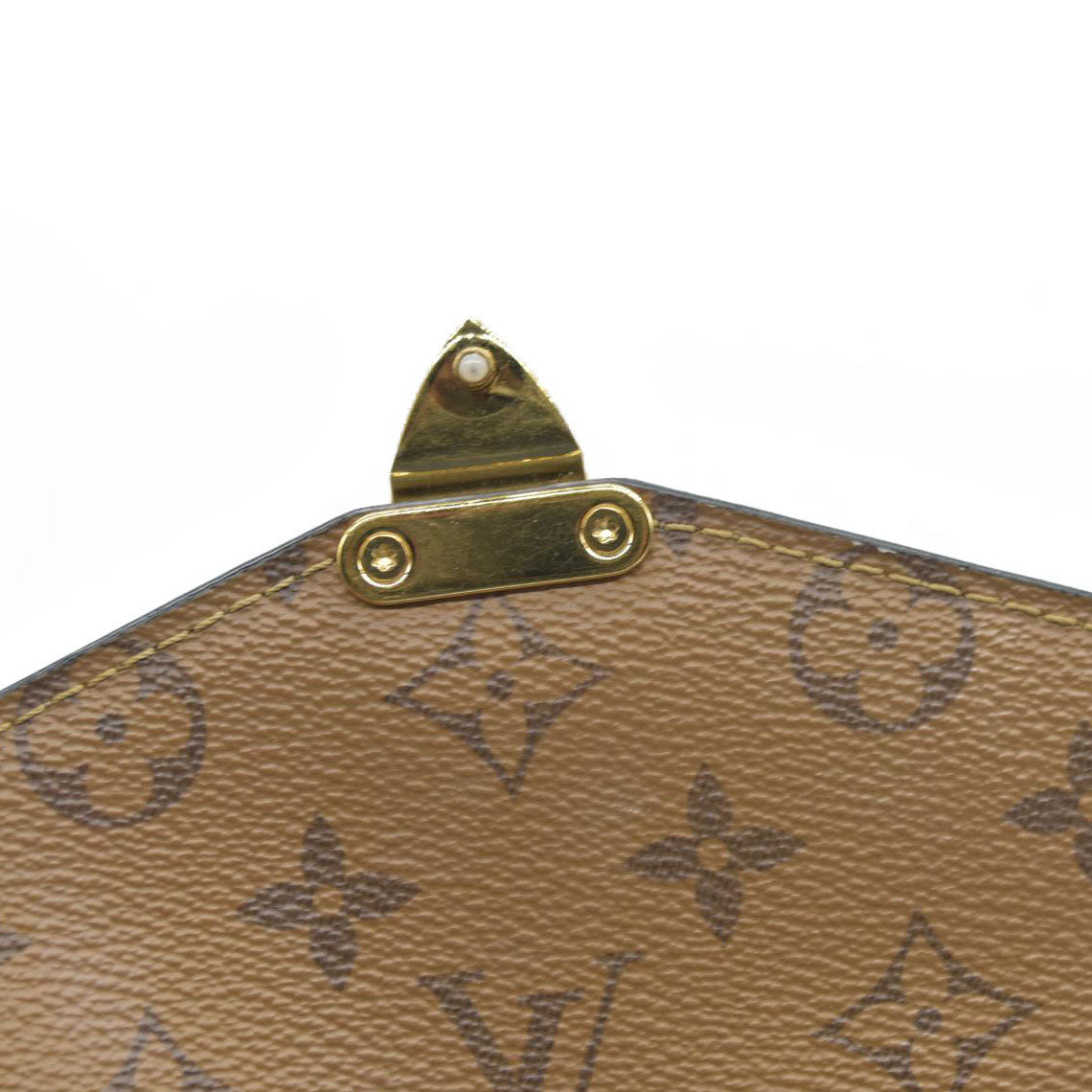 $2790 Louis Vuitton Reverse Monogrm Giant Pochette Metis  SD0169