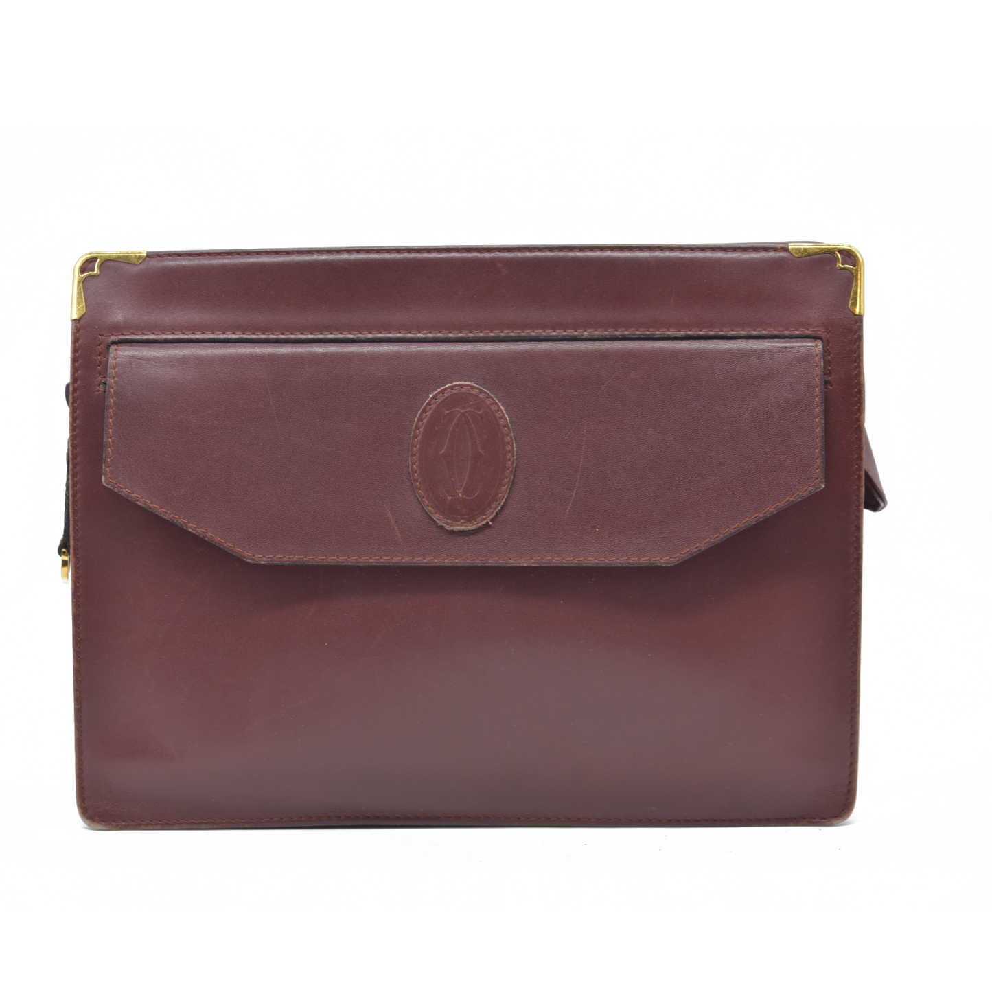 Cartier Leather Clutch Bag