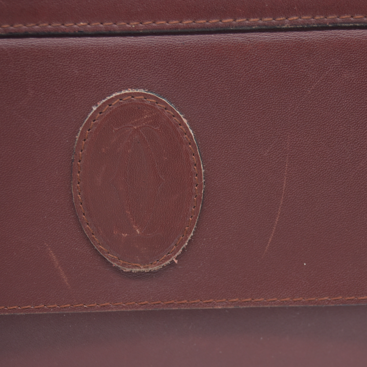 Cartier Leather Clutch Bag