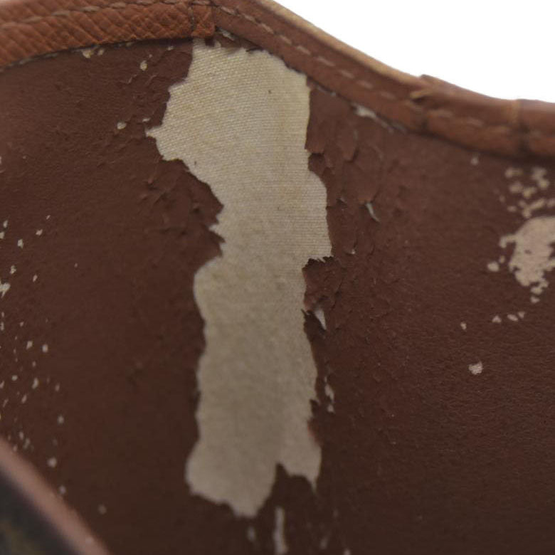 Louis Vuitton Monogram Porte Monnaie Billets Tresor Bifold Wallet Brown MI0985