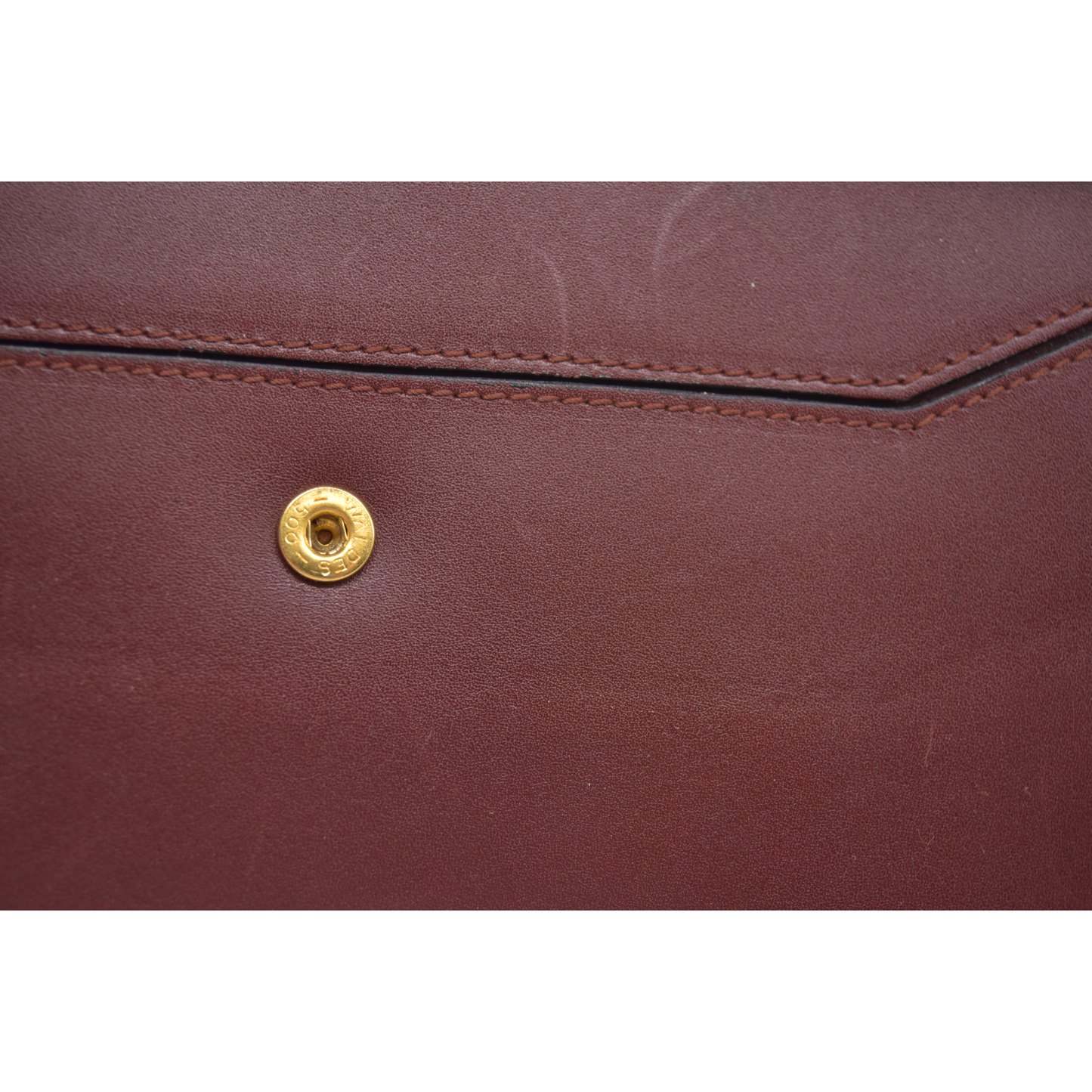 Cartier Leather Clutch Bag
