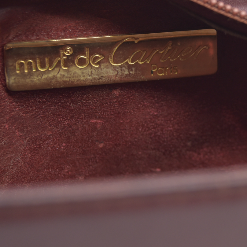 Cartier Leather Clutch Bag