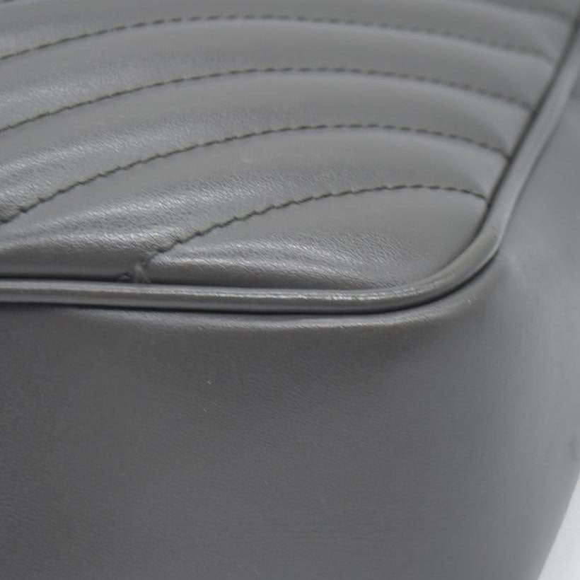 $1690 Saint Laurent Chevron Lou Camera