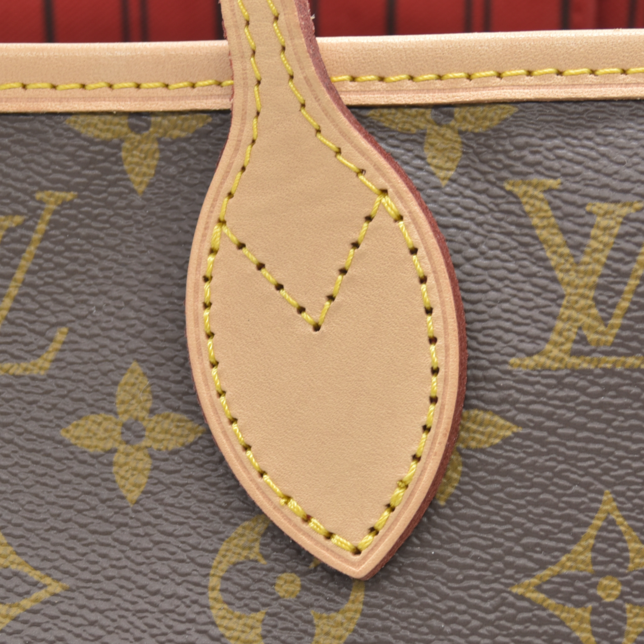 LV Monogram Neverfull Bandouliere Inside Out MM