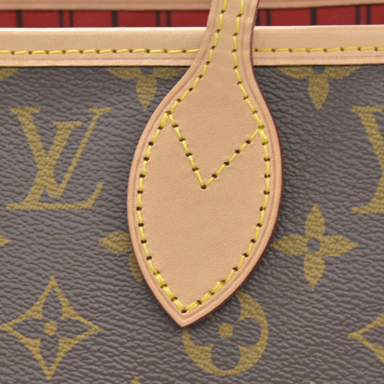 LV Monogram Neverfull Bandouliere Inside Out MM
