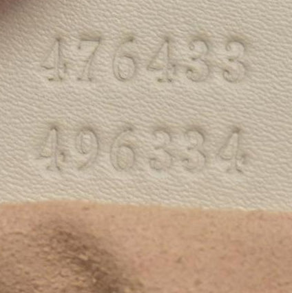 $1590 GUCCI GG Marmont Quilted Leather Super Mini Bag Cream