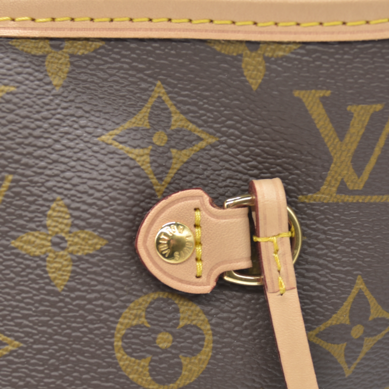 LV Monogram Neverfull Bandouliere Inside Out MM