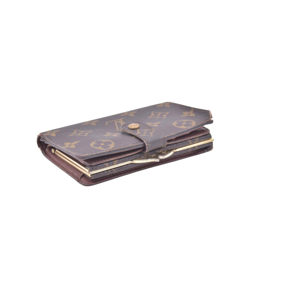$730 LOUIS VUITTON Monogram French Wallet CONSIGNMENT 10021463