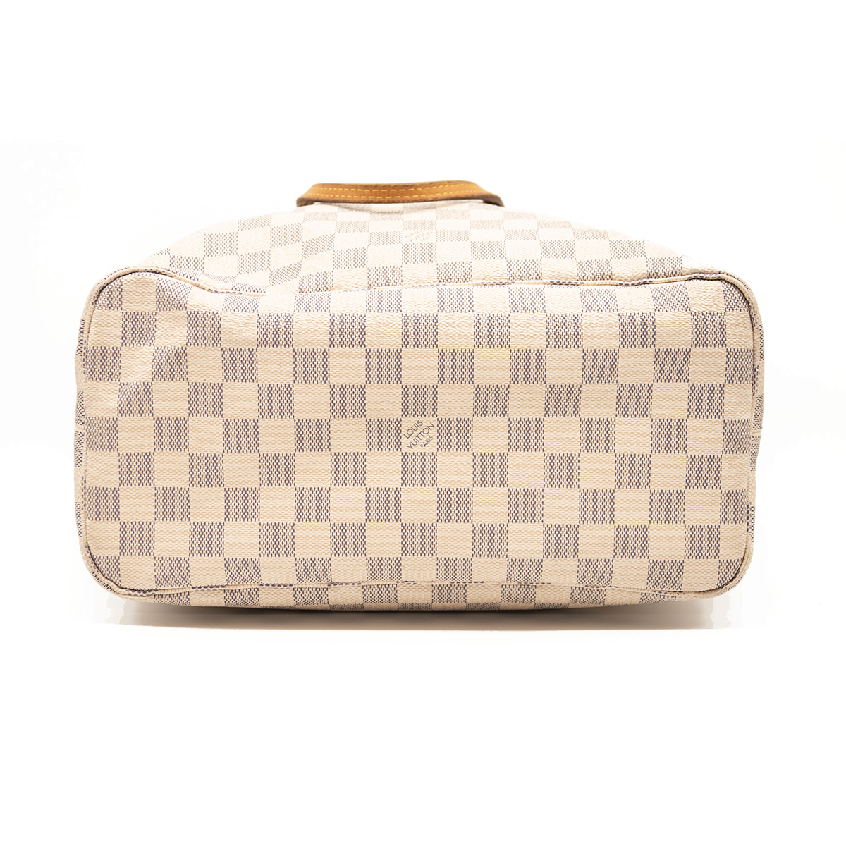 USED Louis Vuitton Neverfull Neo Mm White Damier Azur Canvas Tote