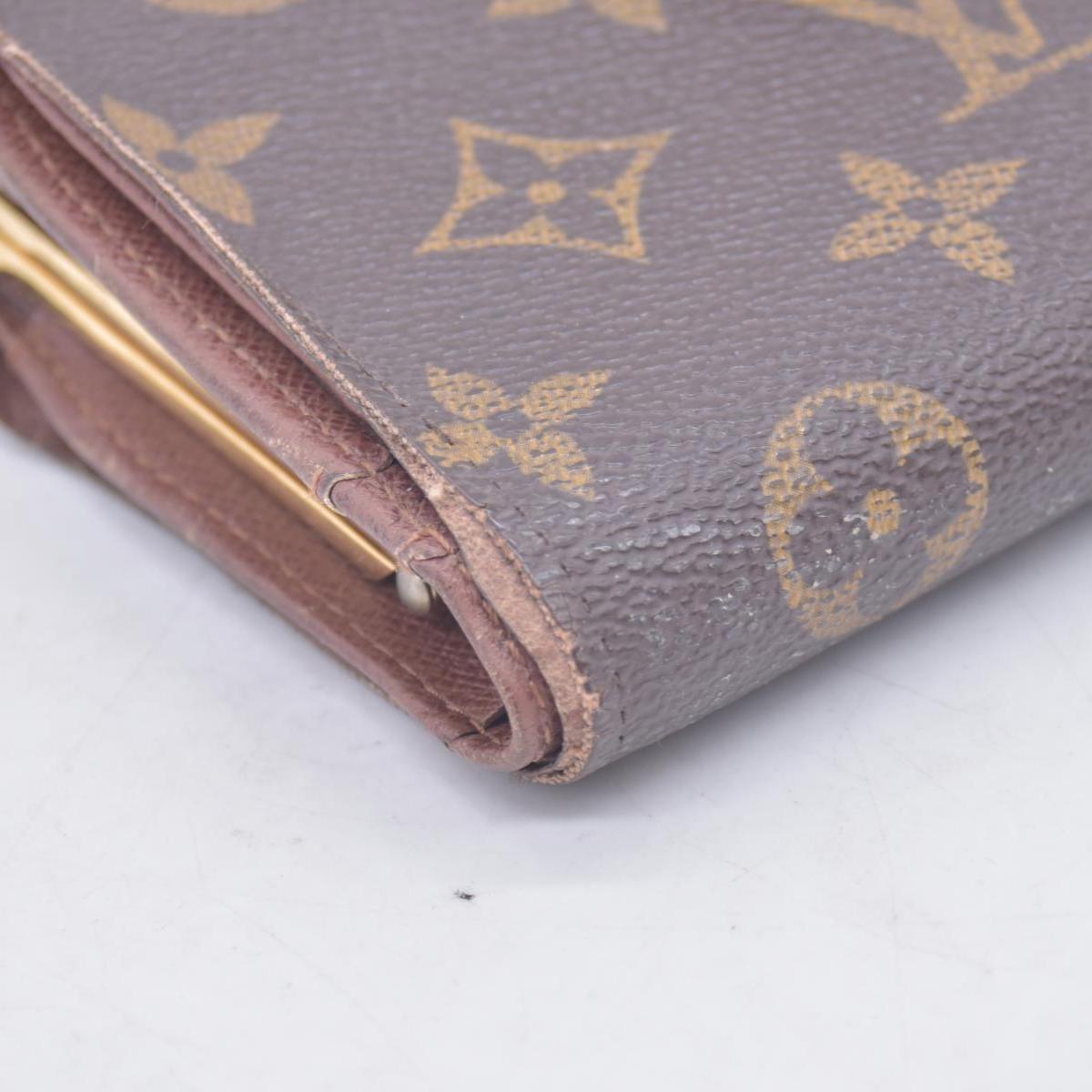 $730 LOUIS VUITTON Monogram French Wallet CONSIGNMENT 10021463