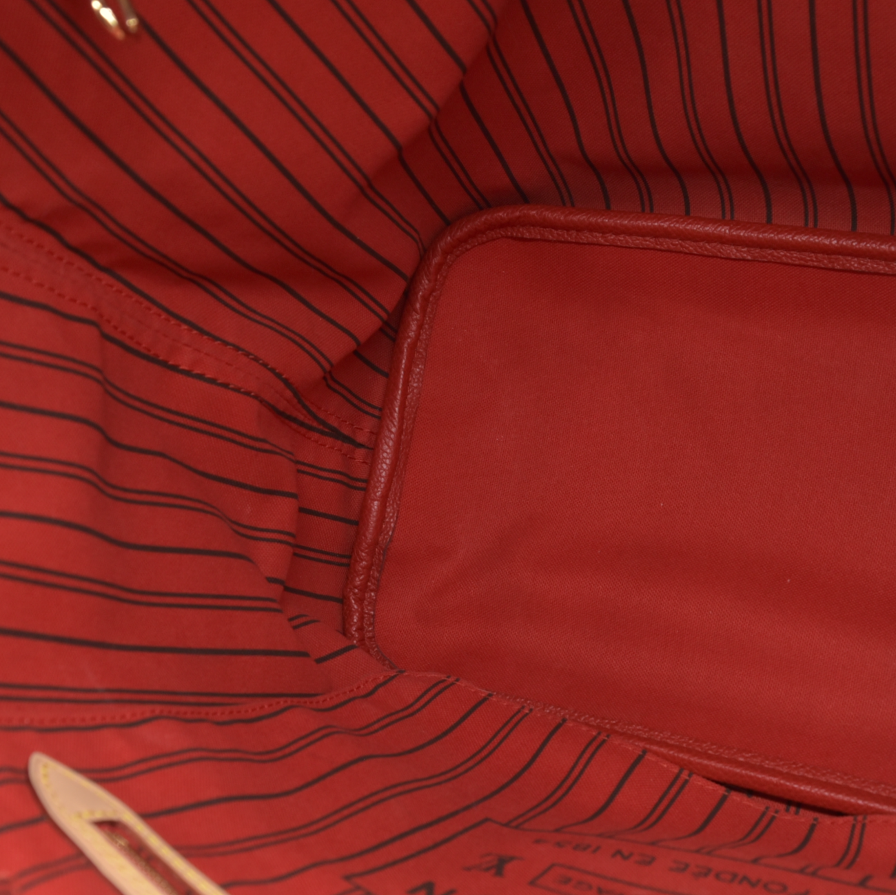 LV Monogram Neverfull Bandouliere Inside Out MM