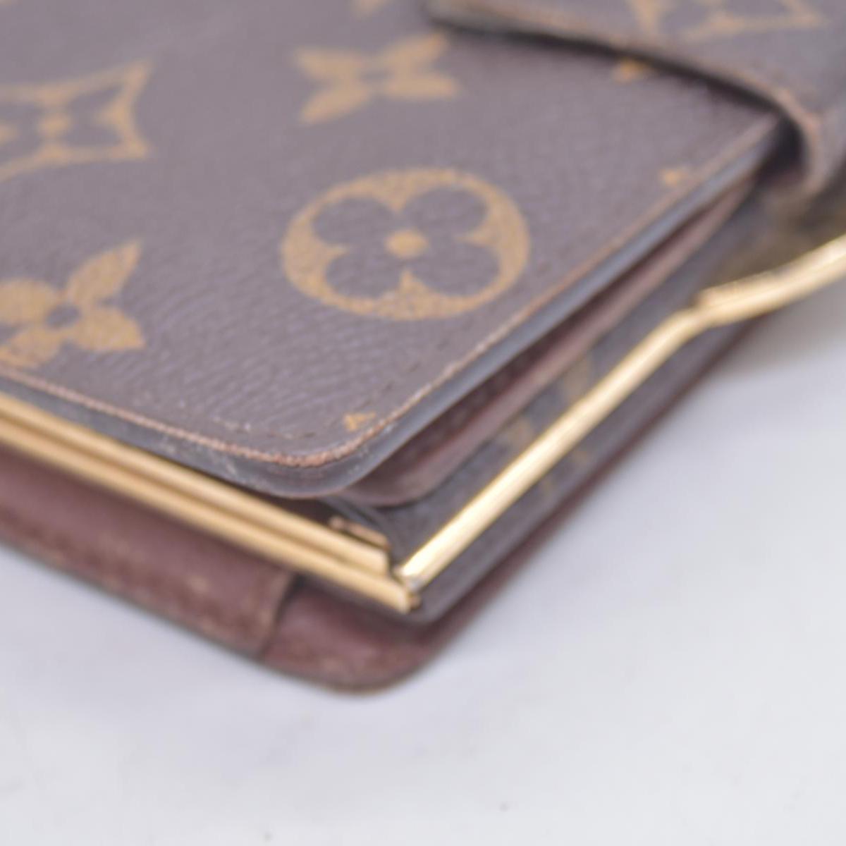 $730 LOUIS VUITTON Monogram French Wallet CONSIGNMENT 10021463