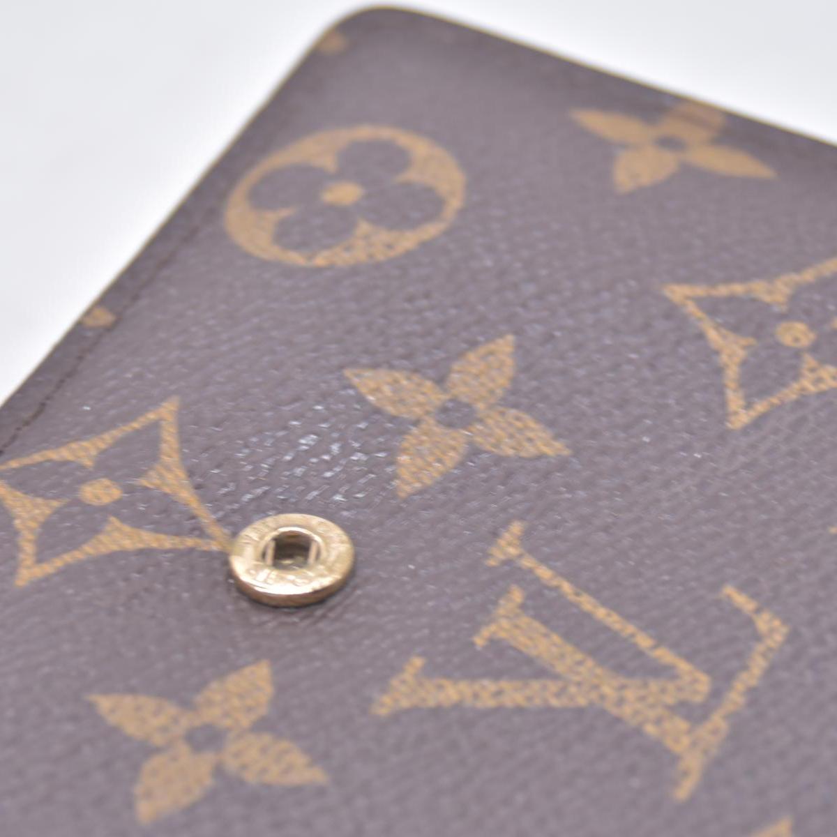 $730 LOUIS VUITTON Monogram French Wallet CONSIGNMENT 10021463