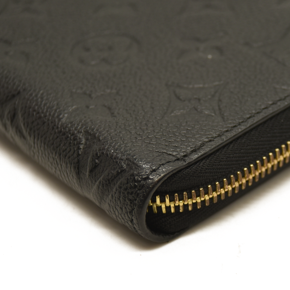 2020 Louis Vuitton  Empreinte Zippy Wallet Black SP0280