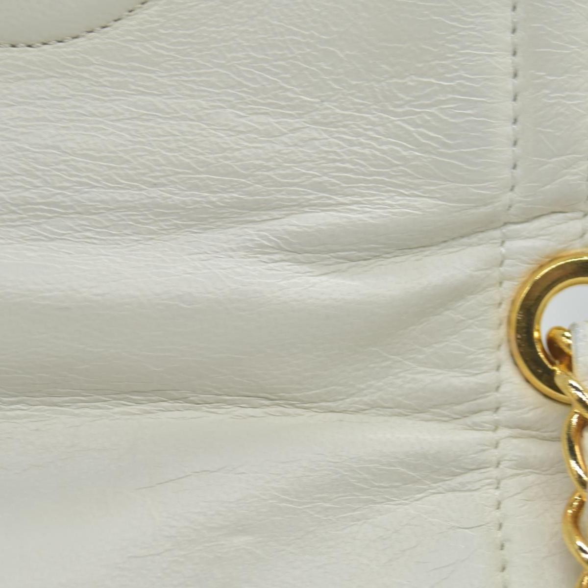 $3400 Chanel 1988 Tri-Border Lambskin Envelope Flap Bag
