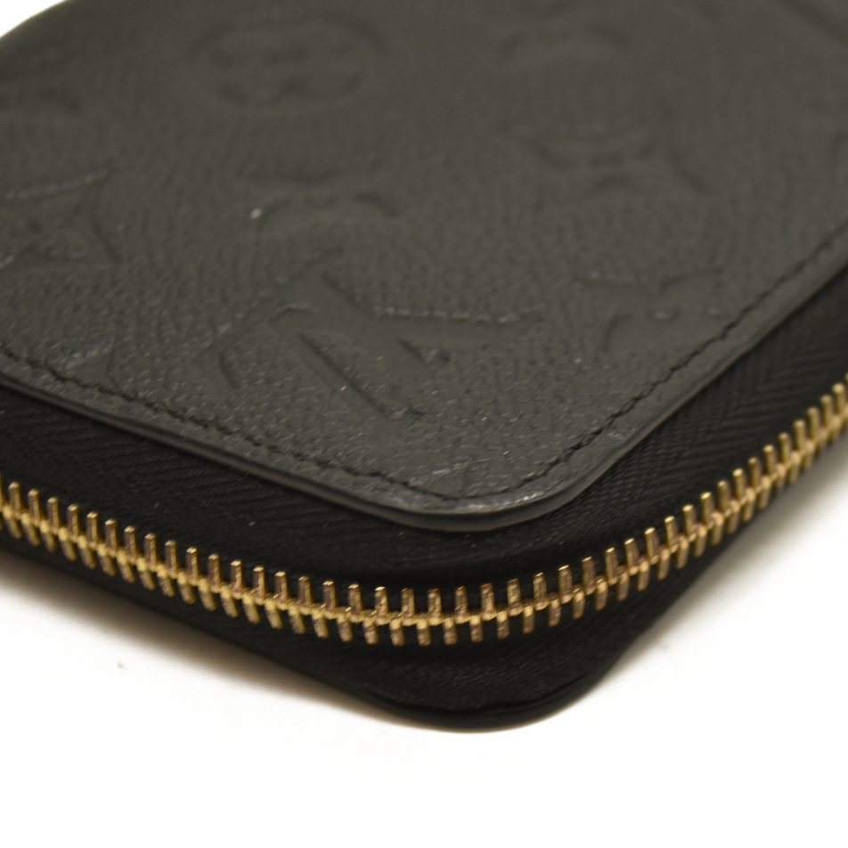 2020 Louis Vuitton  Empreinte Zippy Wallet Black SP0280