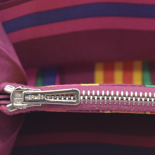 $1375 Hermes Azap Long Silk In Zip Around Zippy Long Wallet