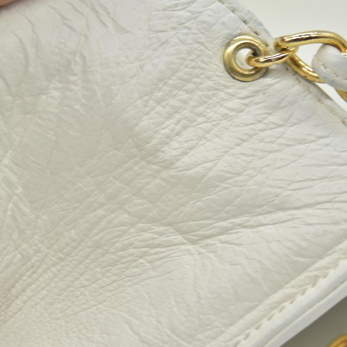 $3400 Chanel 1988 Tri-Border Lambskin Envelope Flap Bag