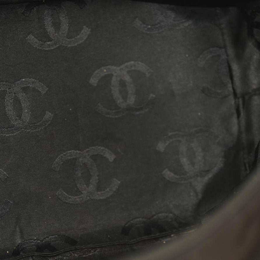 $2250 Chanel Calfskin Quilted Medium Cambon Tote Beige Black