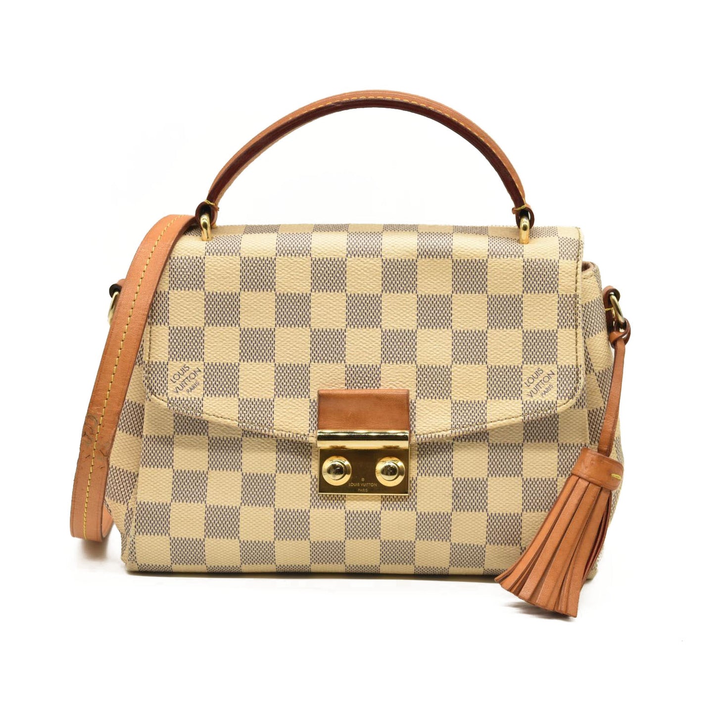 LOUIS VUITTON Damier Azur Croisette TR1107