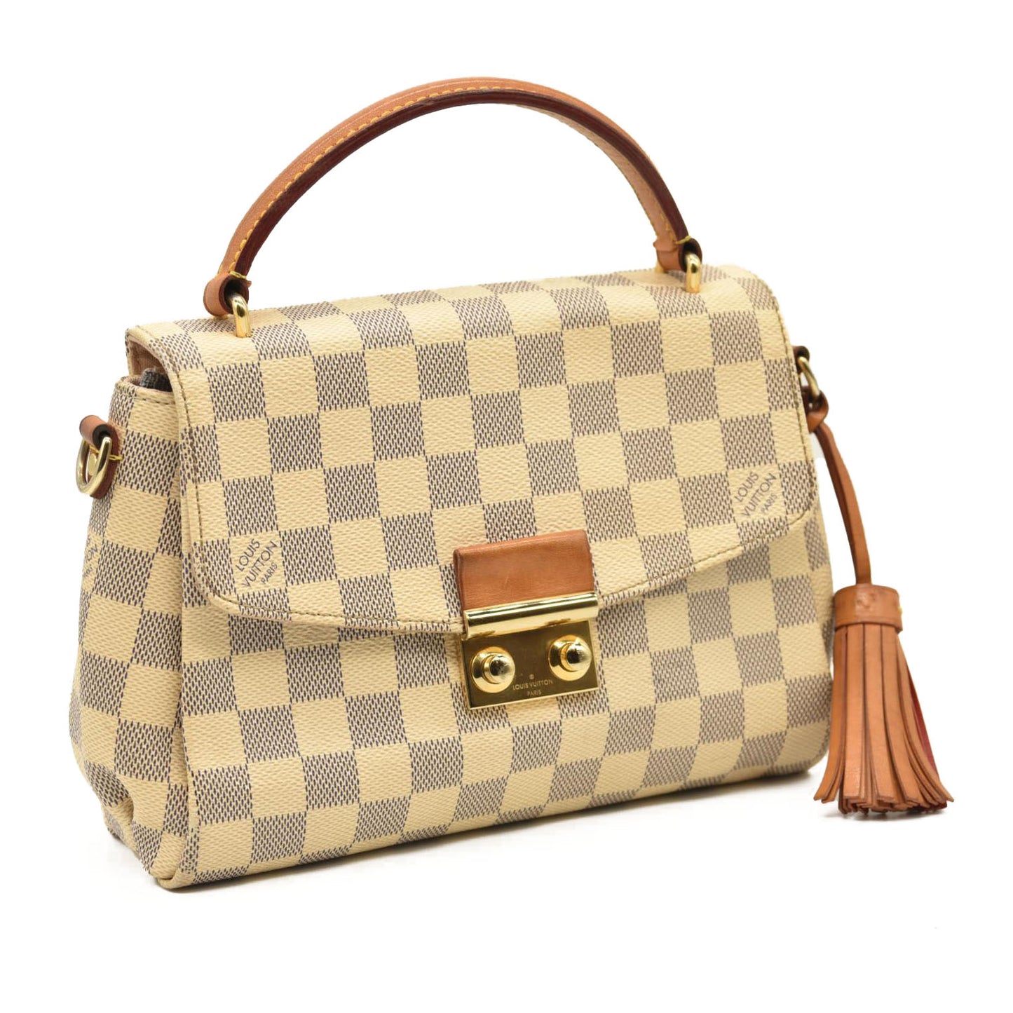 LOUIS VUITTON Damier Azur Croisette TR1107