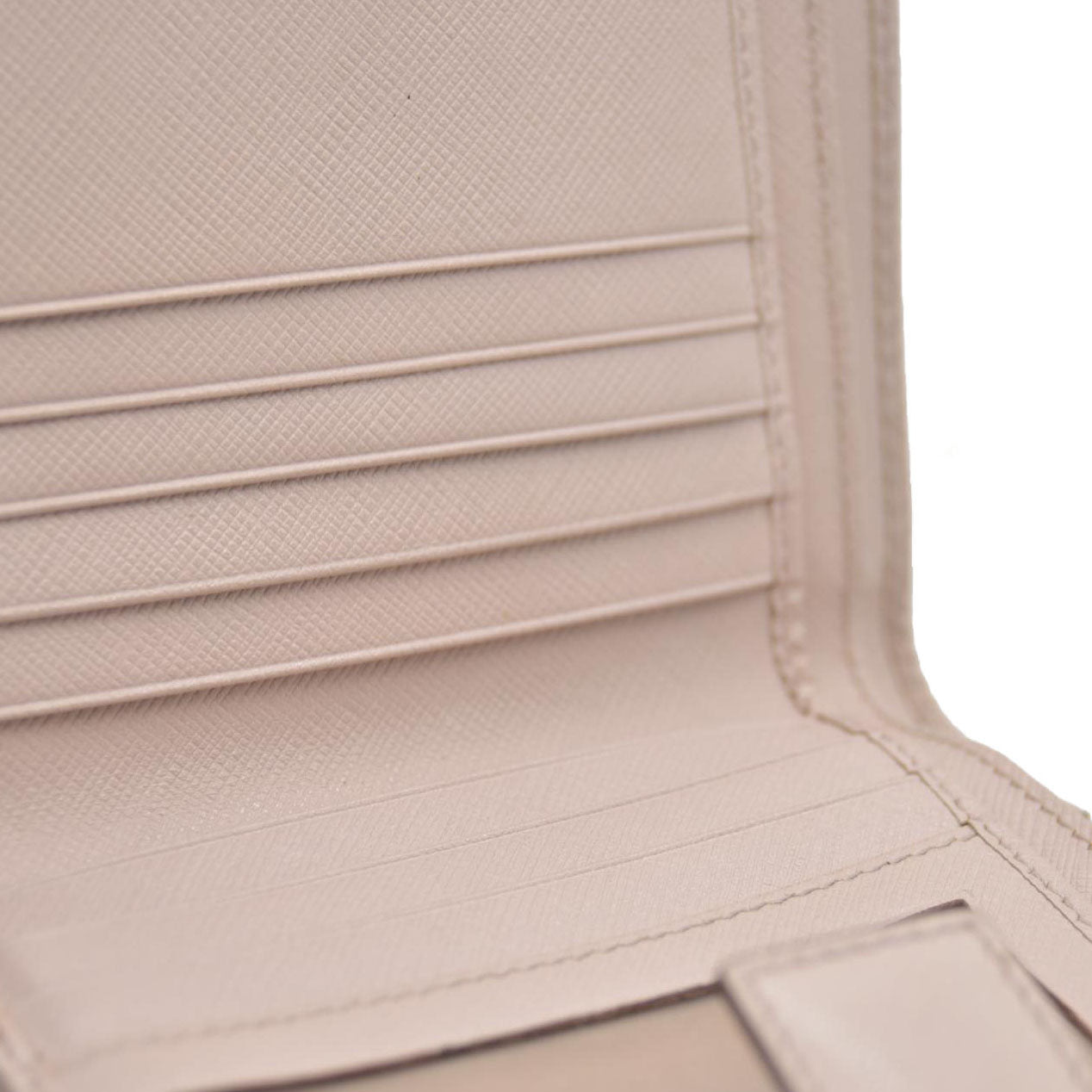 Salvatore Ferragamo Vara Ribbon Leather Bifold Wallet Pink