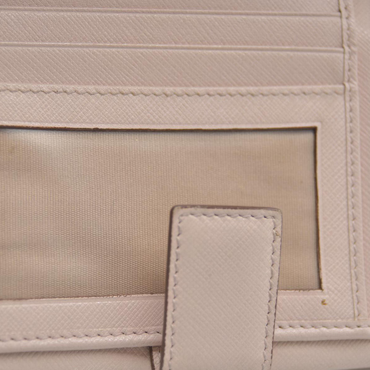 Salvatore Ferragamo Vara Ribbon Leather Bifold Wallet Pink