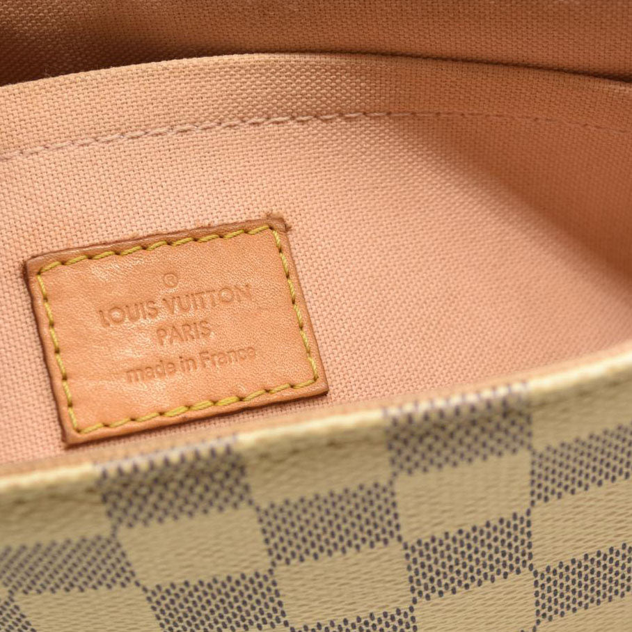 LOUIS VUITTON Damier Azur Croisette TR1107