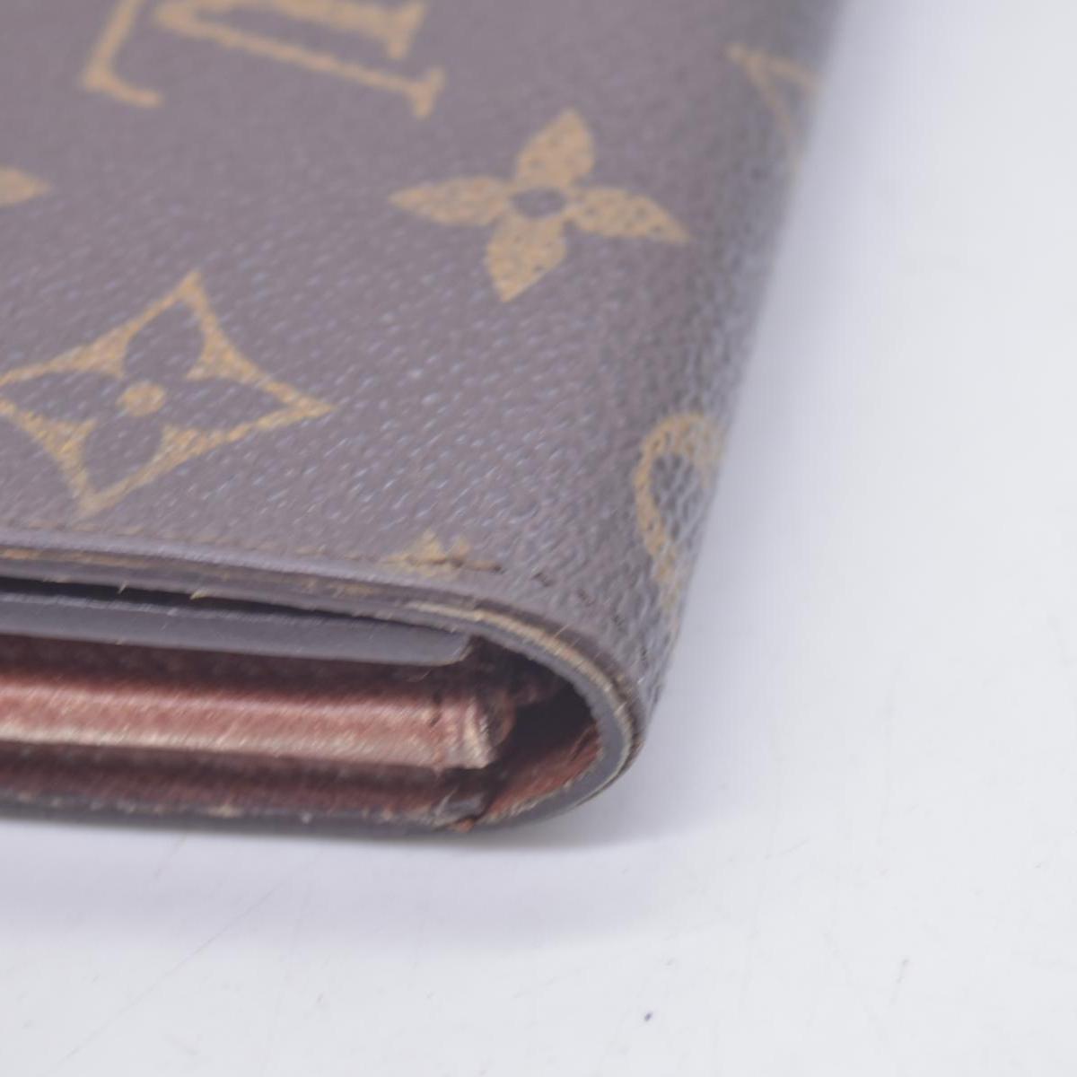 $725 LOUIS VUITTON Monogram Porte-Feuille International Wallet CONSIGNMENT 10021462