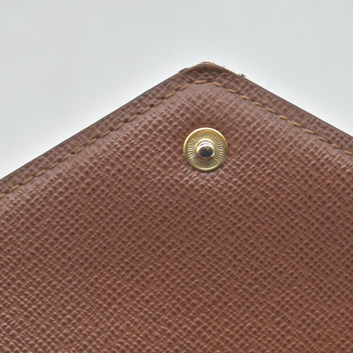 $605 2016 Louis Vuitton Monogram Victorine Tri-fold Wallet SP5116
