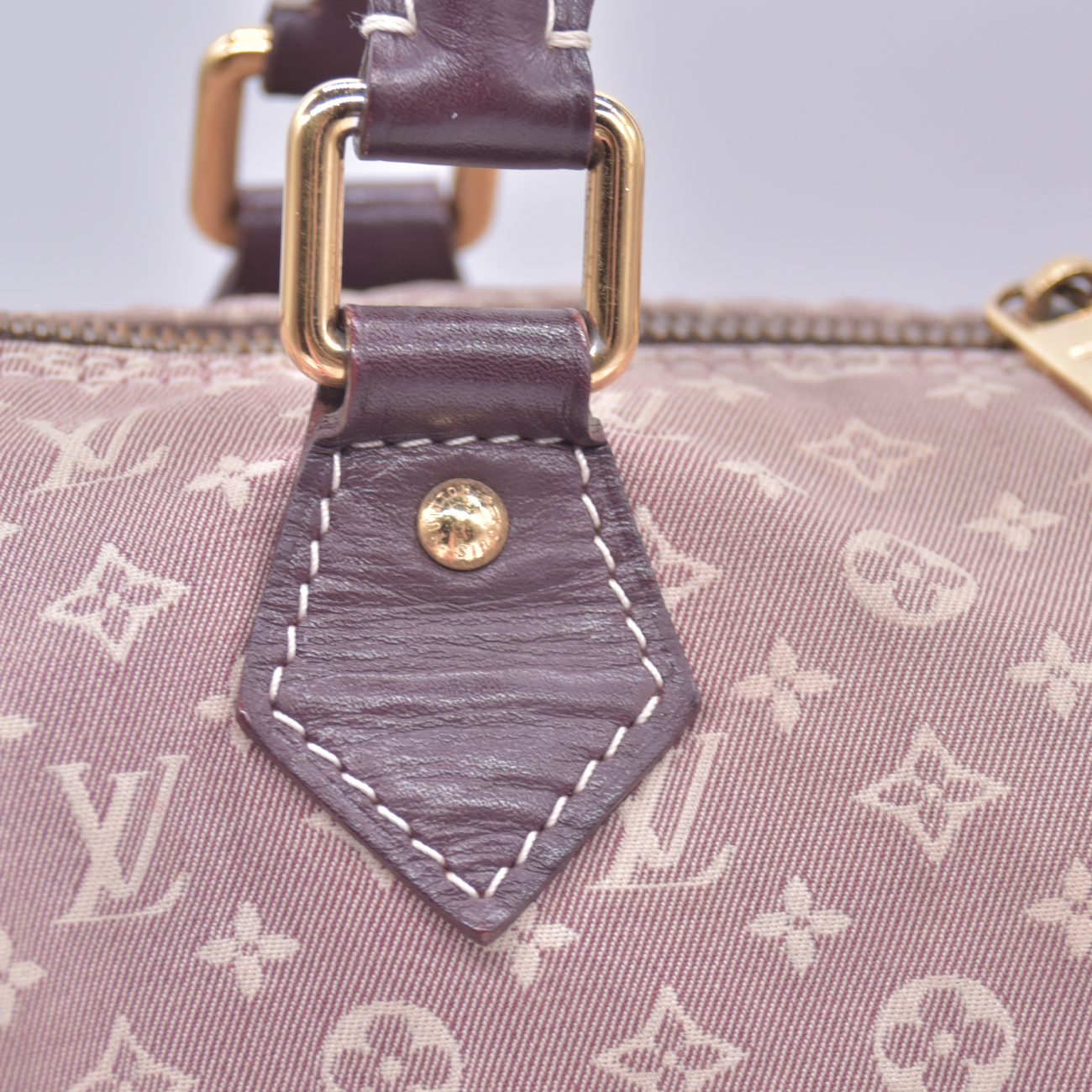 $1500 2010 Louis Vuitton Monogram Idylle Speedy Bandouliere 30 Sepia MB4160 CONSIGNMENT
