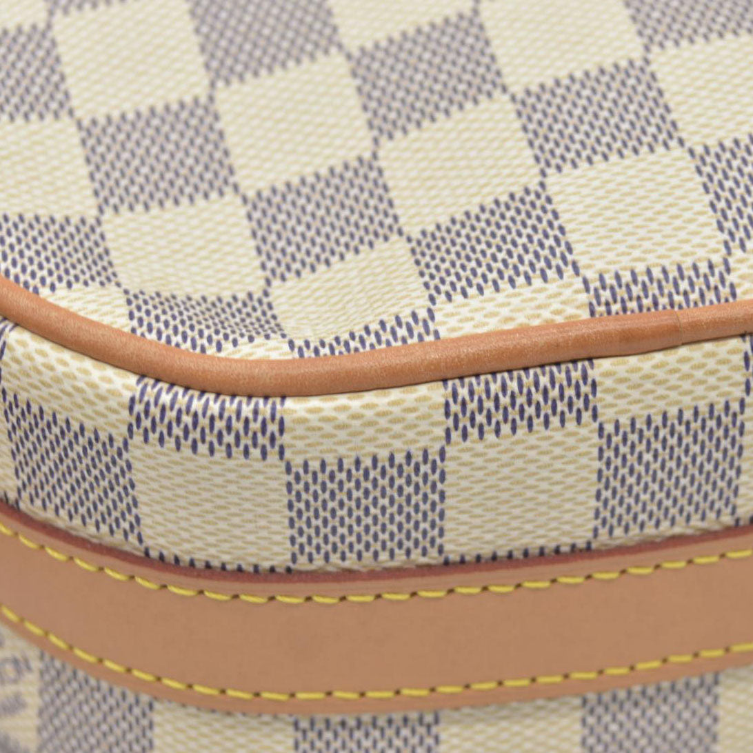 $2190 Louis Vuitton Damier Azur Boite Chapeau Souple PM