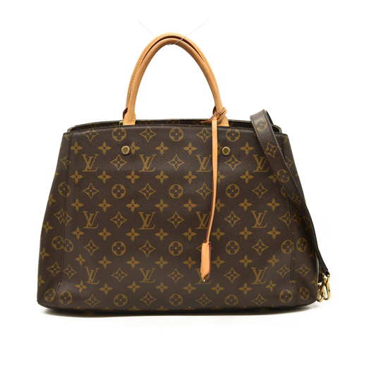 LOUIS VUITTON Monogram Montaigne GM TR0134