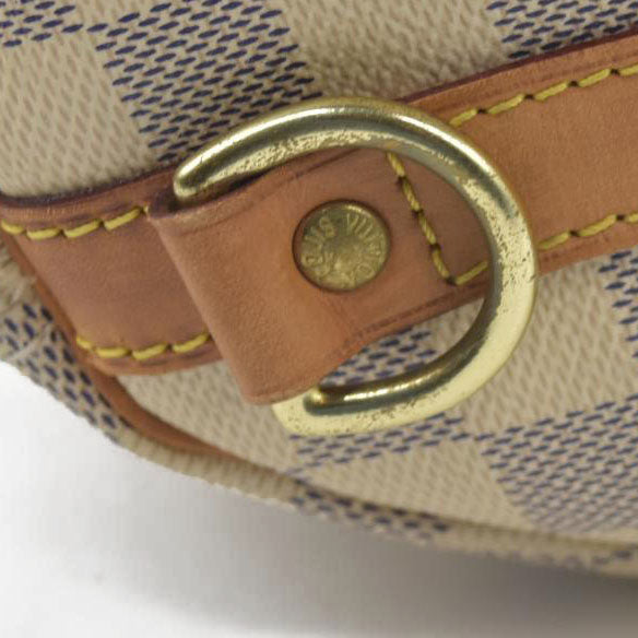 $1940 Louis Vuitton  Damier Azur Speedy Bandouliere 25 DU4104 2014