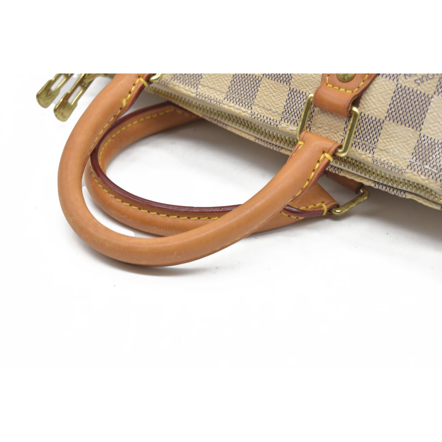 $1940 Louis Vuitton  Damier Azur Speedy Bandouliere 25 DU4104 2014