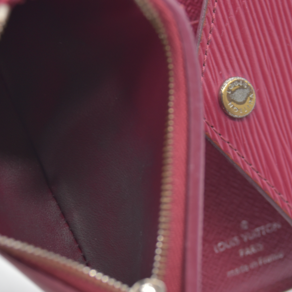 LOUIS VUITTON Epi portefeuille Victorine Compact Wallet SP2118