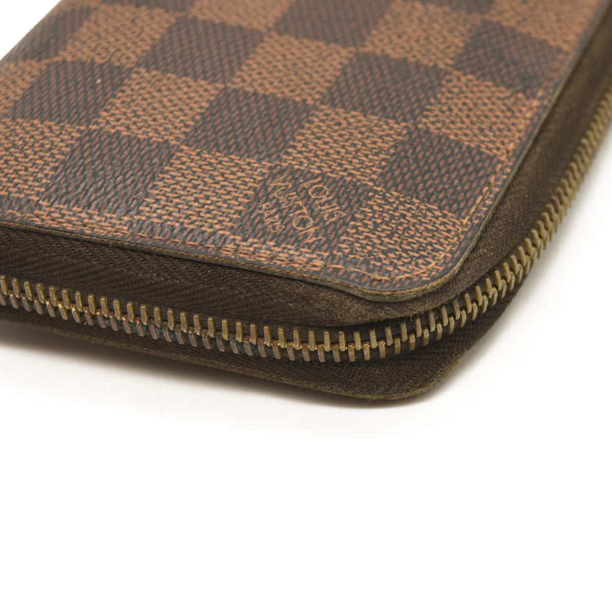 LOUIS VUITTON Damier Ebene Zippy Wallet CA2191