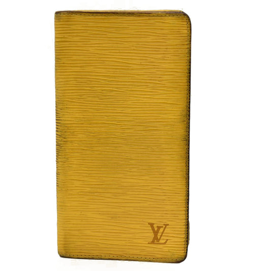 Louis Vuitton Epi Leather Porte Yen Cartes Credit Bifold Long Wallet SR0050