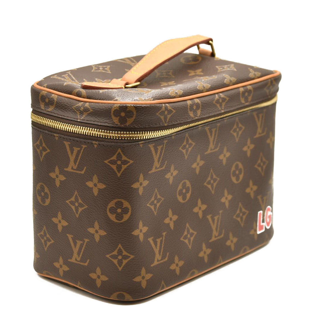 Louis Vuitton  Monogram Nice BB with Initals