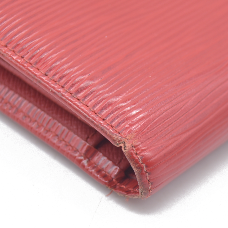 LOUIS VUITTON Epi Porte Monnaie Billets Viennois Wallet MI0997