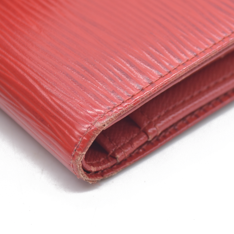 LOUIS VUITTON Epi Porte Monnaie Billets Viennois Wallet MI0997