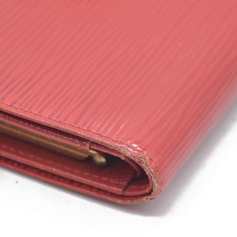 LOUIS VUITTON Epi Porte Monnaie Billets Viennois Wallet MI0997