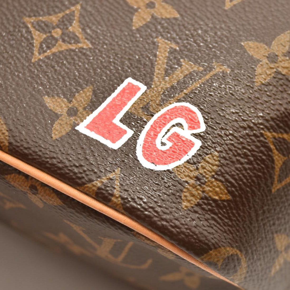 Louis Vuitton  Monogram Nice BB with Initals