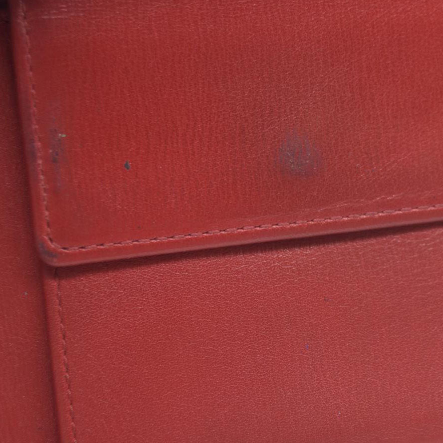 Louis Vuitton Epi Portefeuille Marco Leather Bifold Wallet Red MI1908