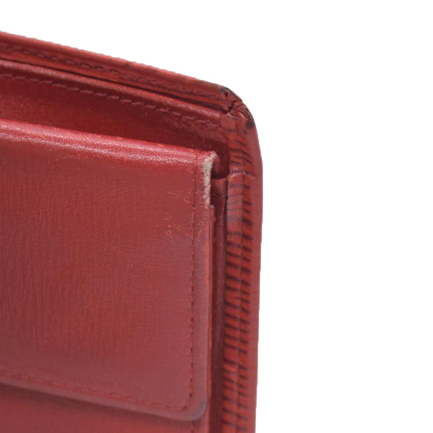 Louis Vuitton Epi Portefeuille Marco Leather Bifold Wallet Red MI1908