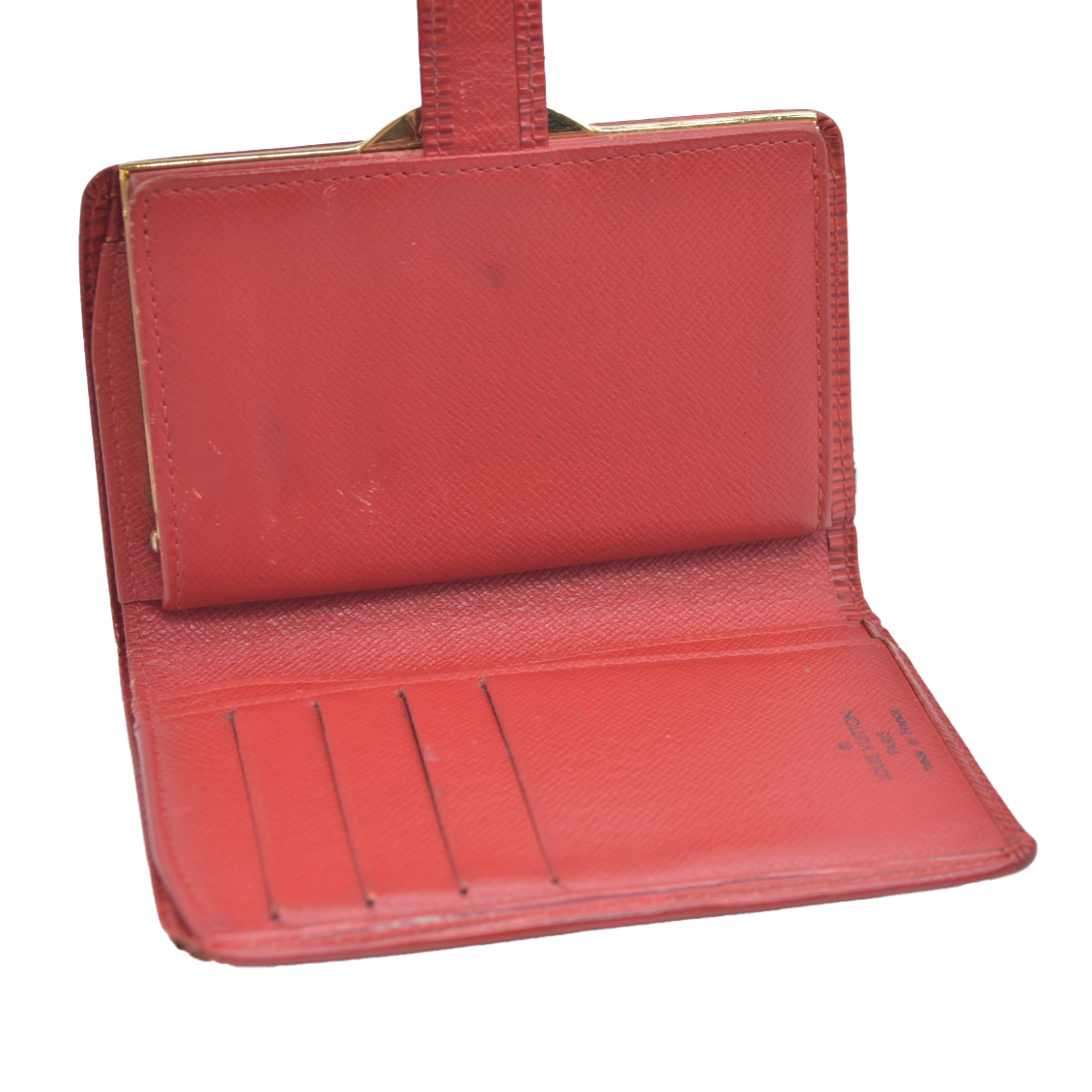 LOUIS VUITTON Epi Porte Monnaie Billets Viennois Wallet MI0997